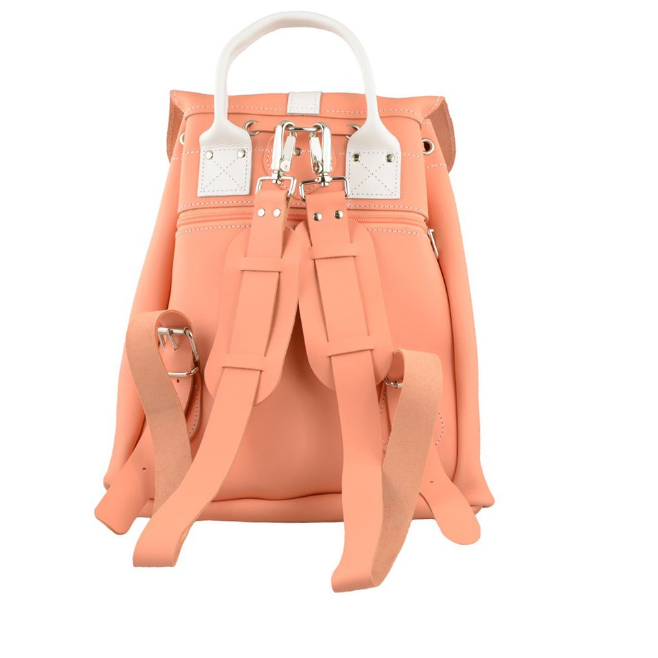 Grafea Women's Apricot Baby Backpack - Peach/White