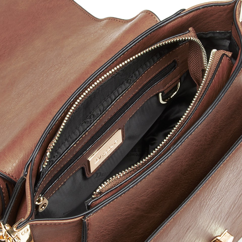 Dune Delphine Cross Body Bag - Tan