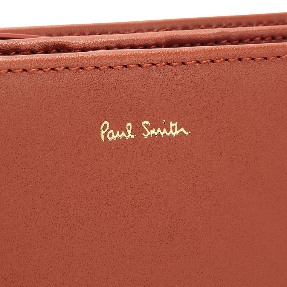 Paul Smith Accessories Women's Leather French Wallet - Orange