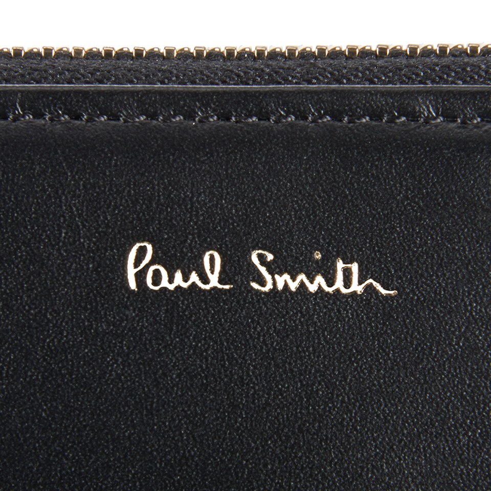 Paul Smith Accessories Women's Leather Zip Around Wallet - Black