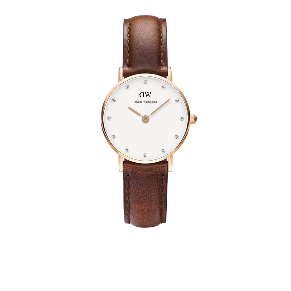 Daniel Wellington Classy St Andrews Rose Gold Watch Tan