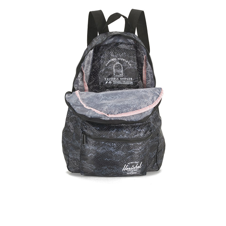 Herschel Supply Co. Packable Daypack Snake Backpack - Black