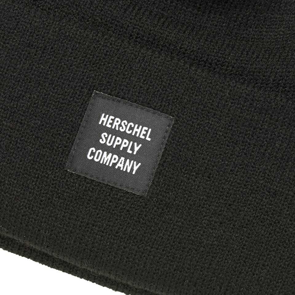 Herschel Supply Co. Men's Abbott Beanie Hat - Black