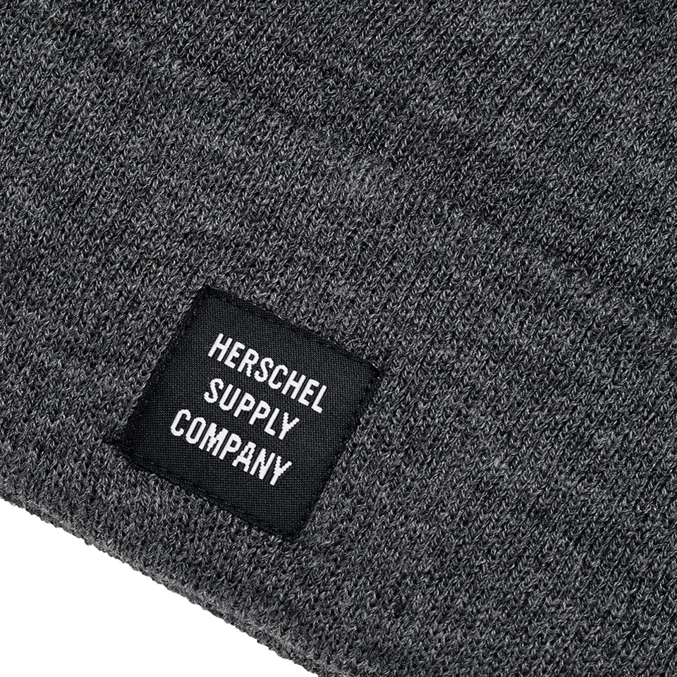 Herschel Supply Co. Abbott Beanie Hat - Charcoal