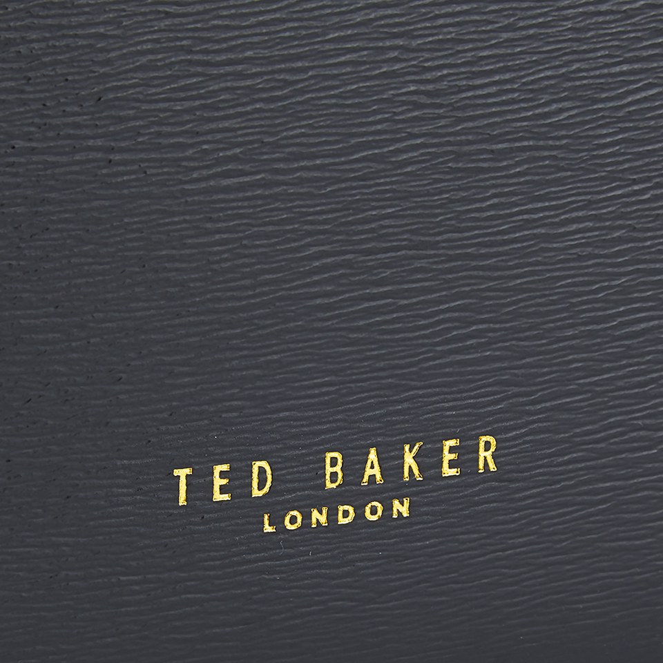 Ted Baker Women's Haileyz Zip Top Small Crosshatch Shopper Bag - Black