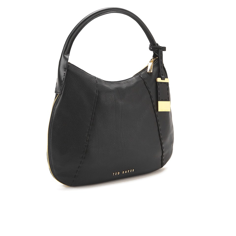 Ted Baker Women's Brooke Casual Leather Slouchy Hobo Bag - Black
