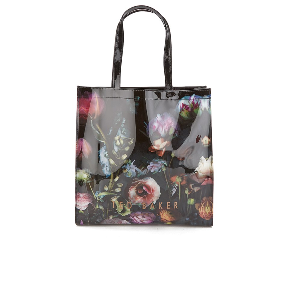 Ted baker grey floral bag new arrivals