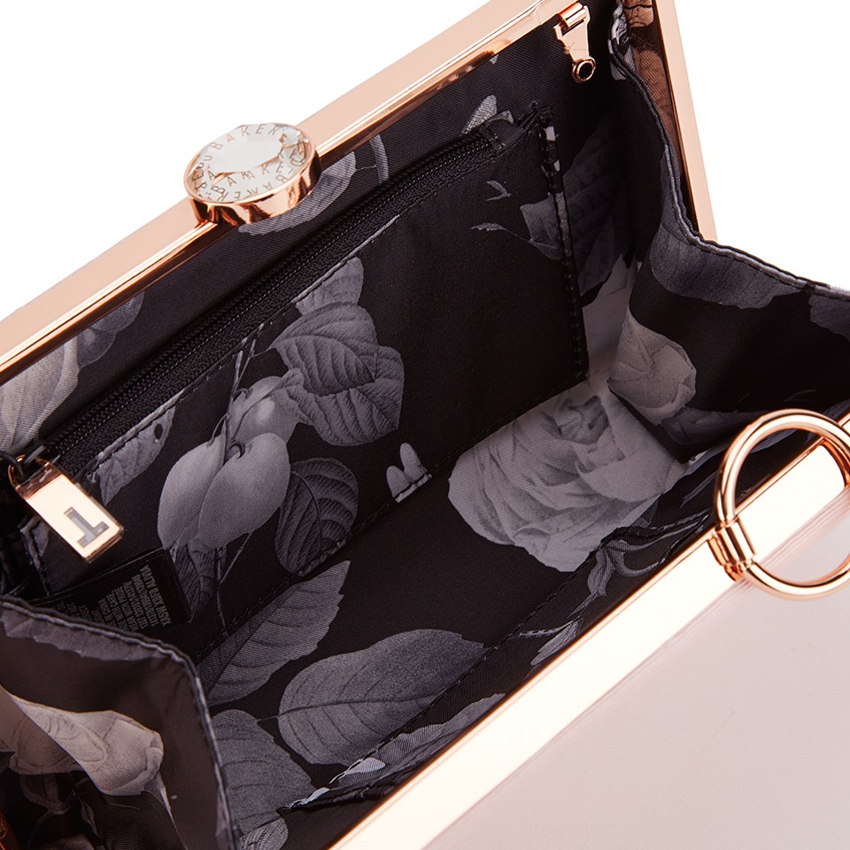 Ted Baker Women's Alivia Necklace Hardcase Clutch Bag - Pink