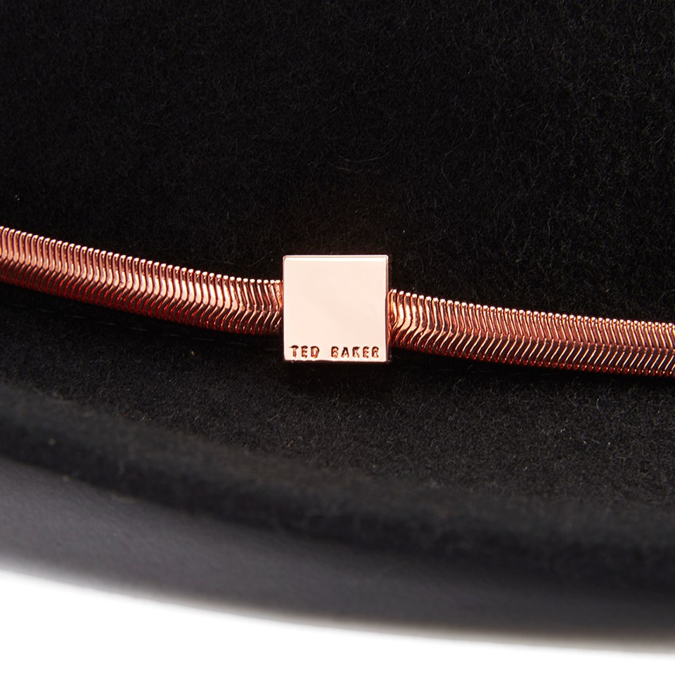 Ted Baker Women's Carina Band Detail Felt Fedora - Black