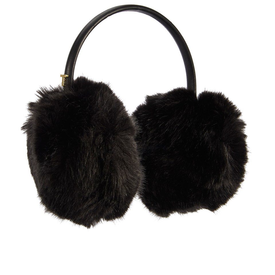 Ted Baker Women's Toree Faux Fur Ear Muffs - Black