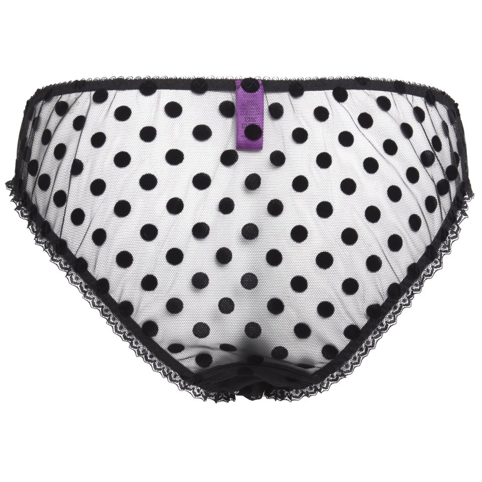 L'Agent by Agent Provocateur Women's Rosalyn Mini Briefs - Black