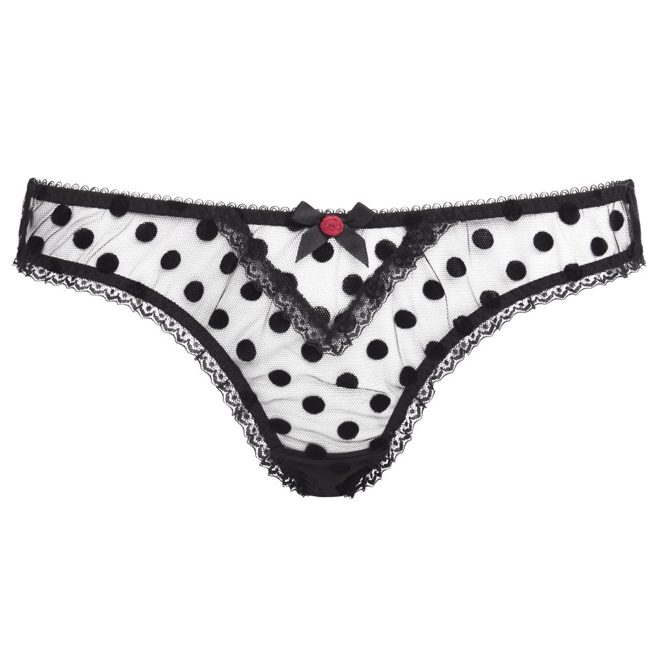 L'Agent by Agent Provocateur Women's Rosalyn Mini Briefs - Black