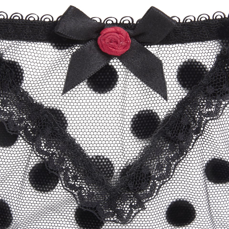 L'Agent by Agent Provocateur Women's Rosalyn Mini Briefs - Black