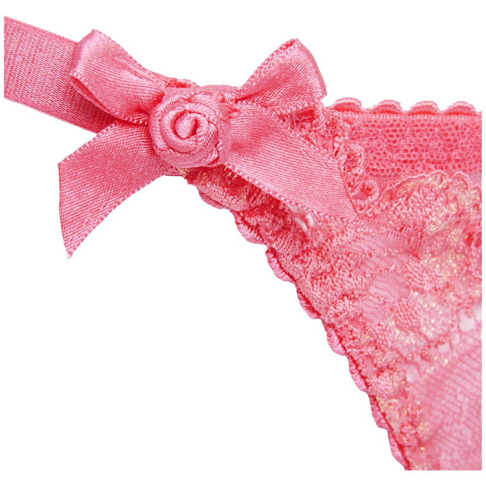 L'Agent by Agent Provocateur Women's Mirabel Trixie Thong - Lipstick