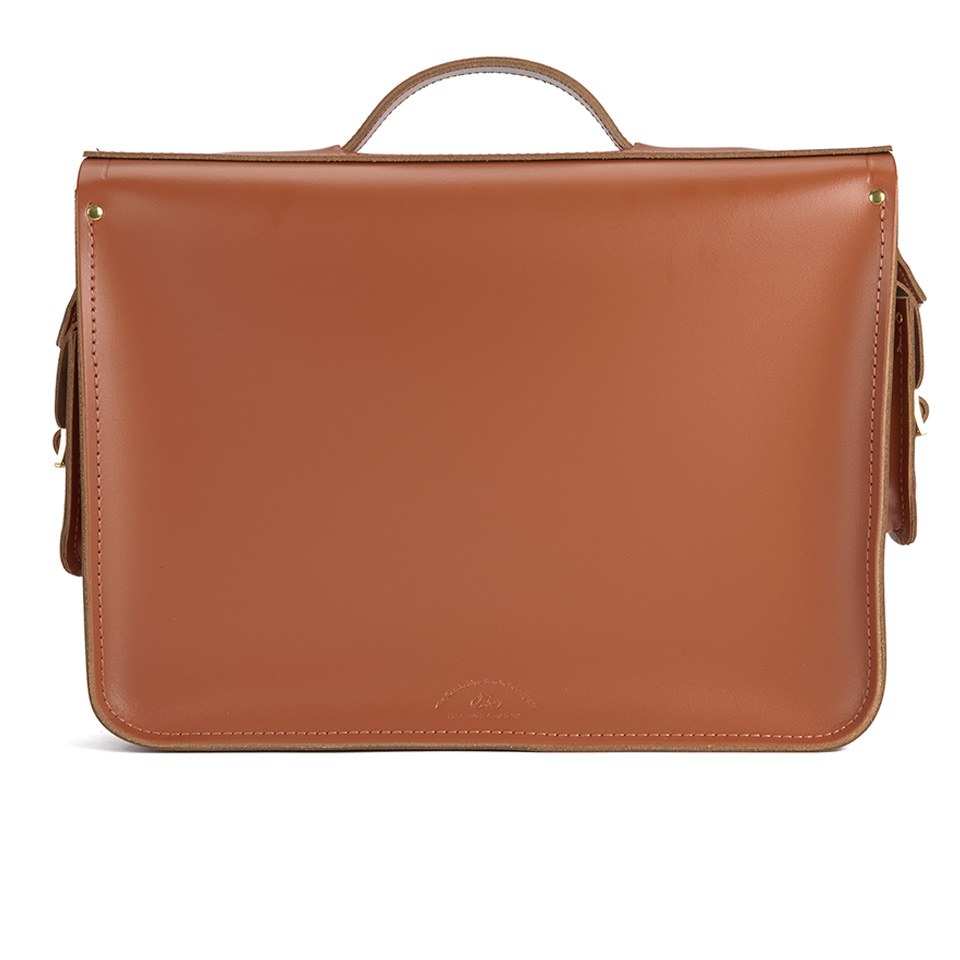 The Cambridge Satchel Company Men's Multi Pocket Satchel - Russet