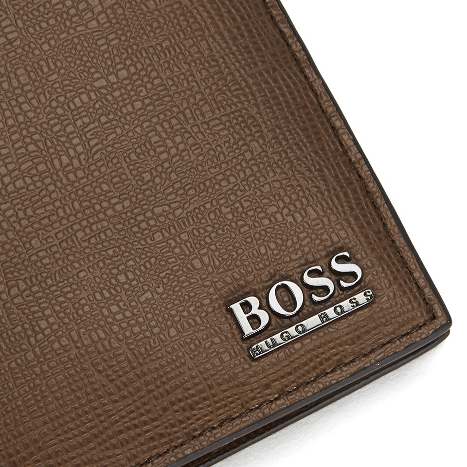 BOSS Hugo Boss Men's Moler Leather Wallet - Tan