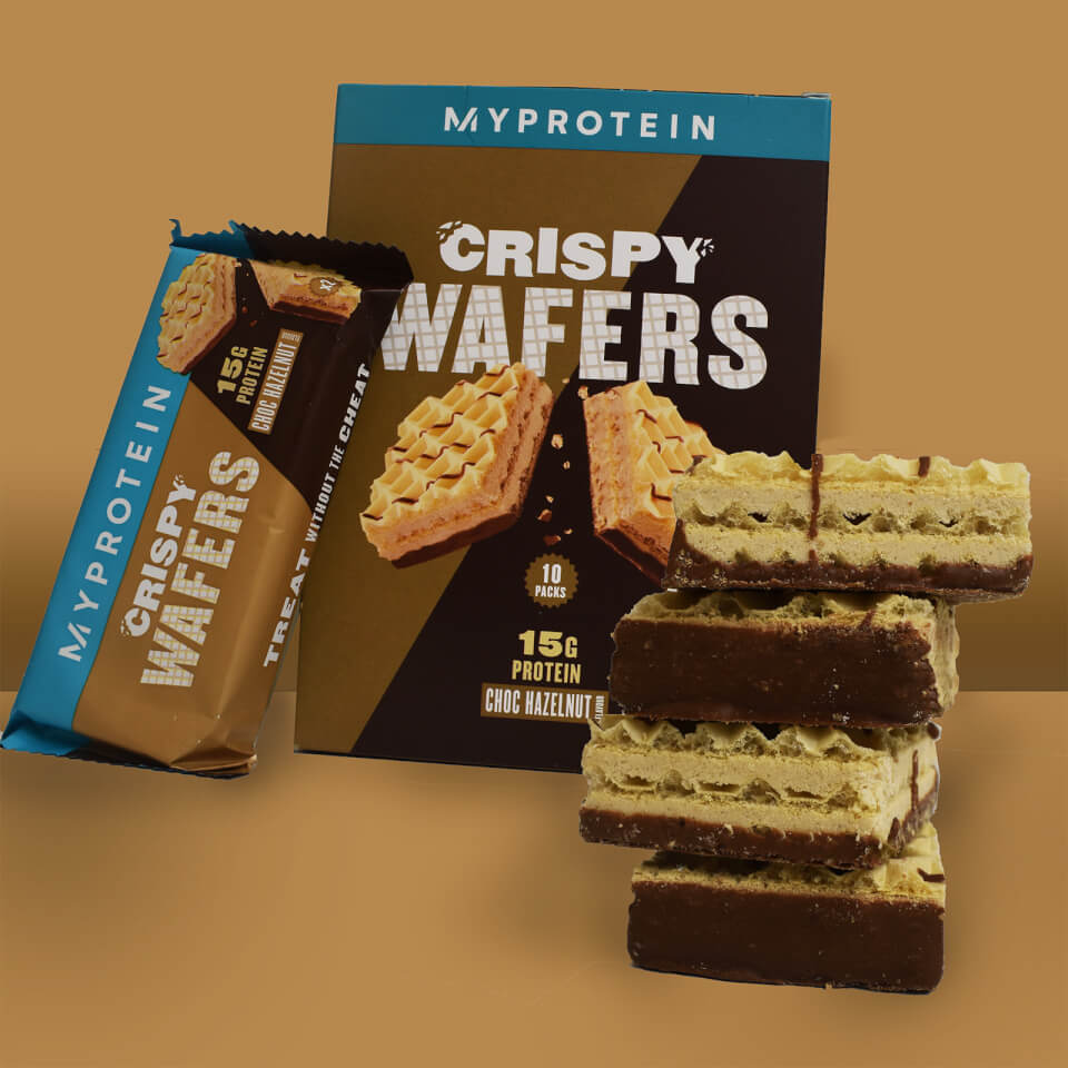 Crispy Protein Wafer - 10Bars - Chocolate Hazelnut