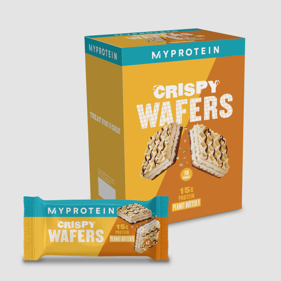 Crispy Protein Wafer - 10Bars - Peanut Butter