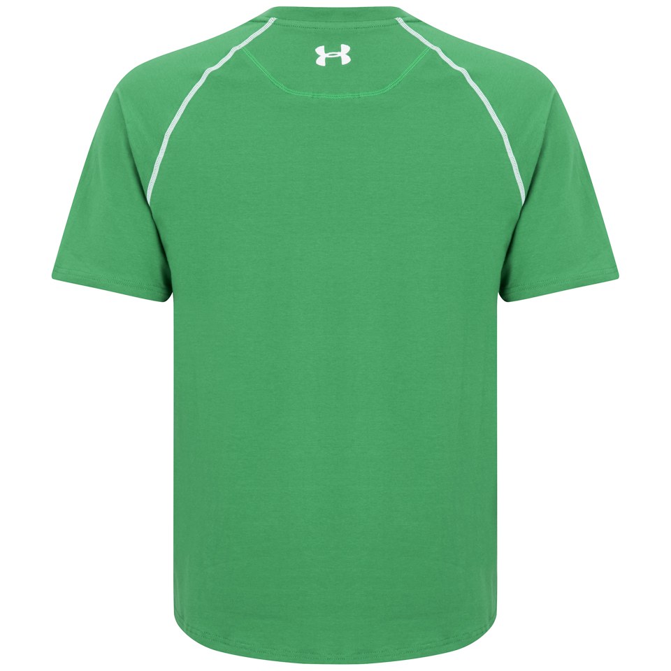 Myprotein Under Armour Escape Men's Charged Cotton T-Shirt, Emerald