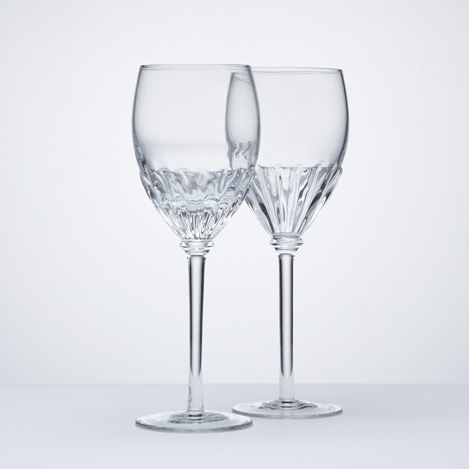 Anton Studio Designs Set of Two Solar Wine Glasses