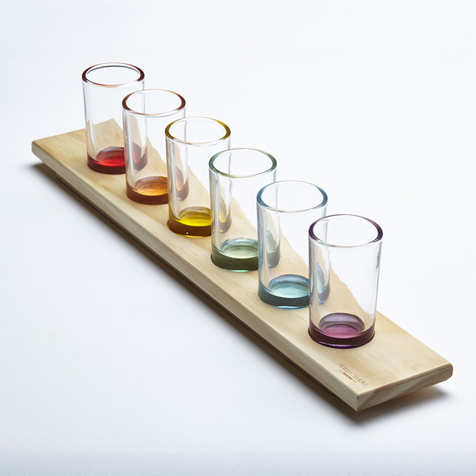 Anton Studio Designs Salut Rectangular Shot Set