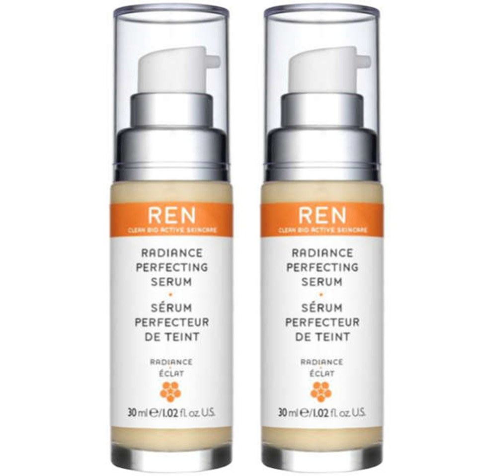 REN Radiance Perfecting Serum 2 x 30ml Duo