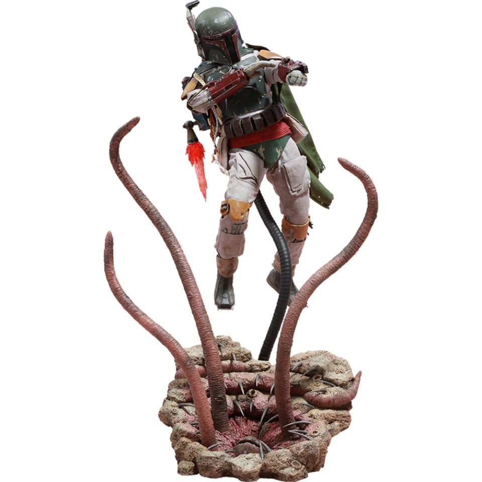 Figurine Hot Toys QS003 - Star Wars 6 : Return Of The Jedi - Boba Fett Deluxe Version - Figurine de collection - Achat & prix
