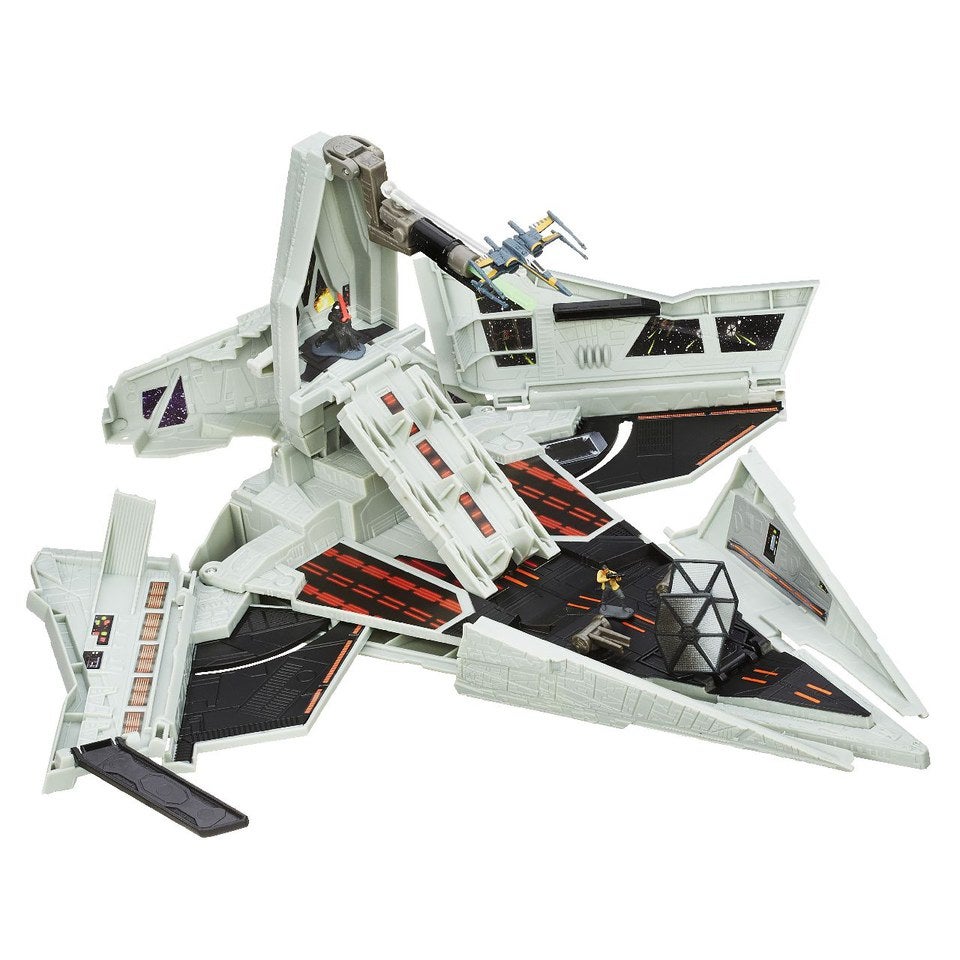 Star Wars The Force Awakens Micro Machines Villain Flagship Playset