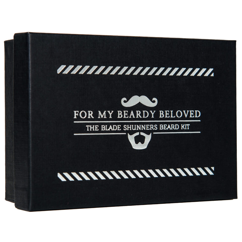 Men Rock Awakening Beard Care Kit - Beardy Beloved (Beard Shampoo, Beard Balm, Moustache Wax, Beard Comb)