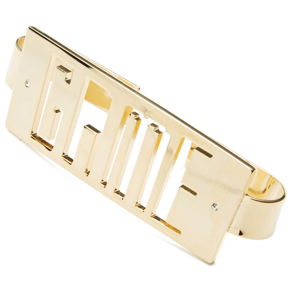 Maria Francesca Pepe Women's Game Over Knuckle Dusters - Gold