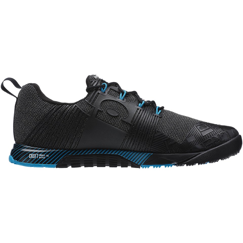 Reebok CrossFit Nano Pump Fusion Trainers Black Blue MYPROTEIN