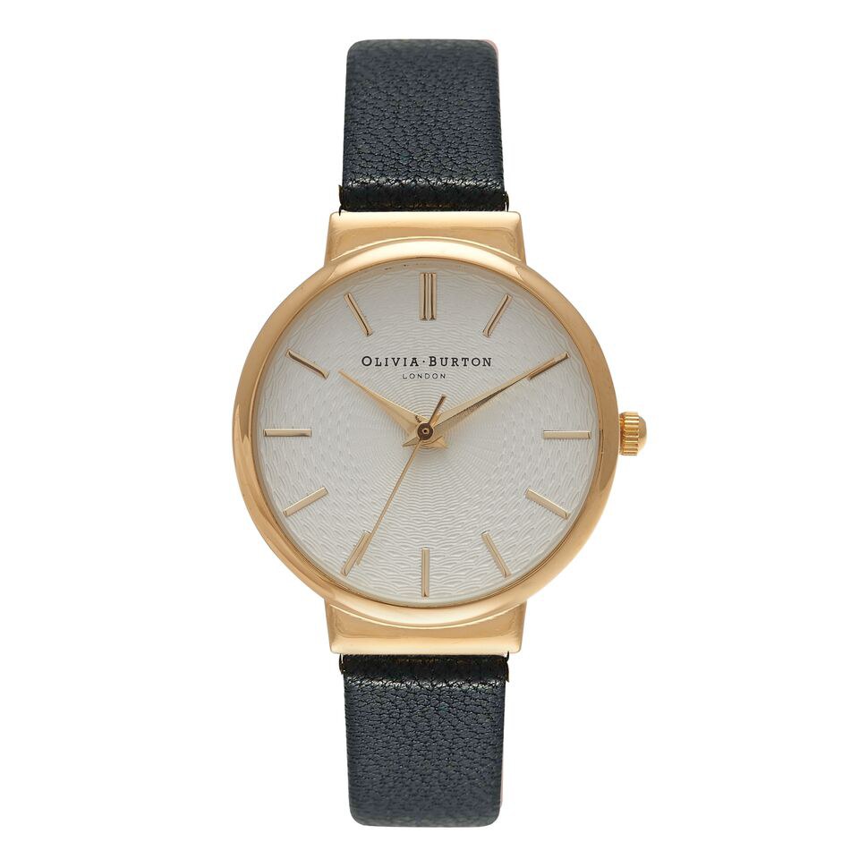 Olivia Burton Women's The Hackney Watch - Black/Gold