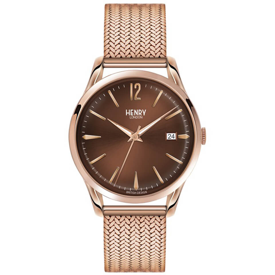 Henry London Harrow Bracelet Watch - Rose Gold