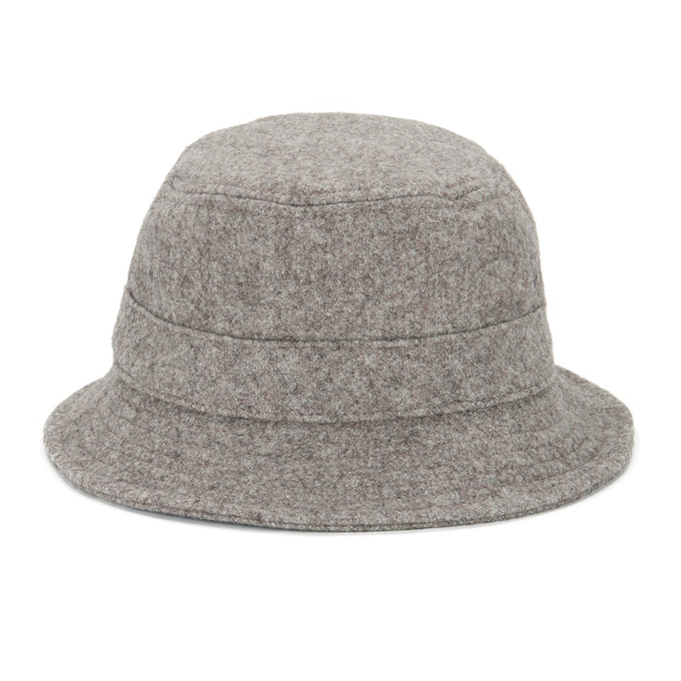 Universal Works Men's Melton Bucket Hat - Khaki