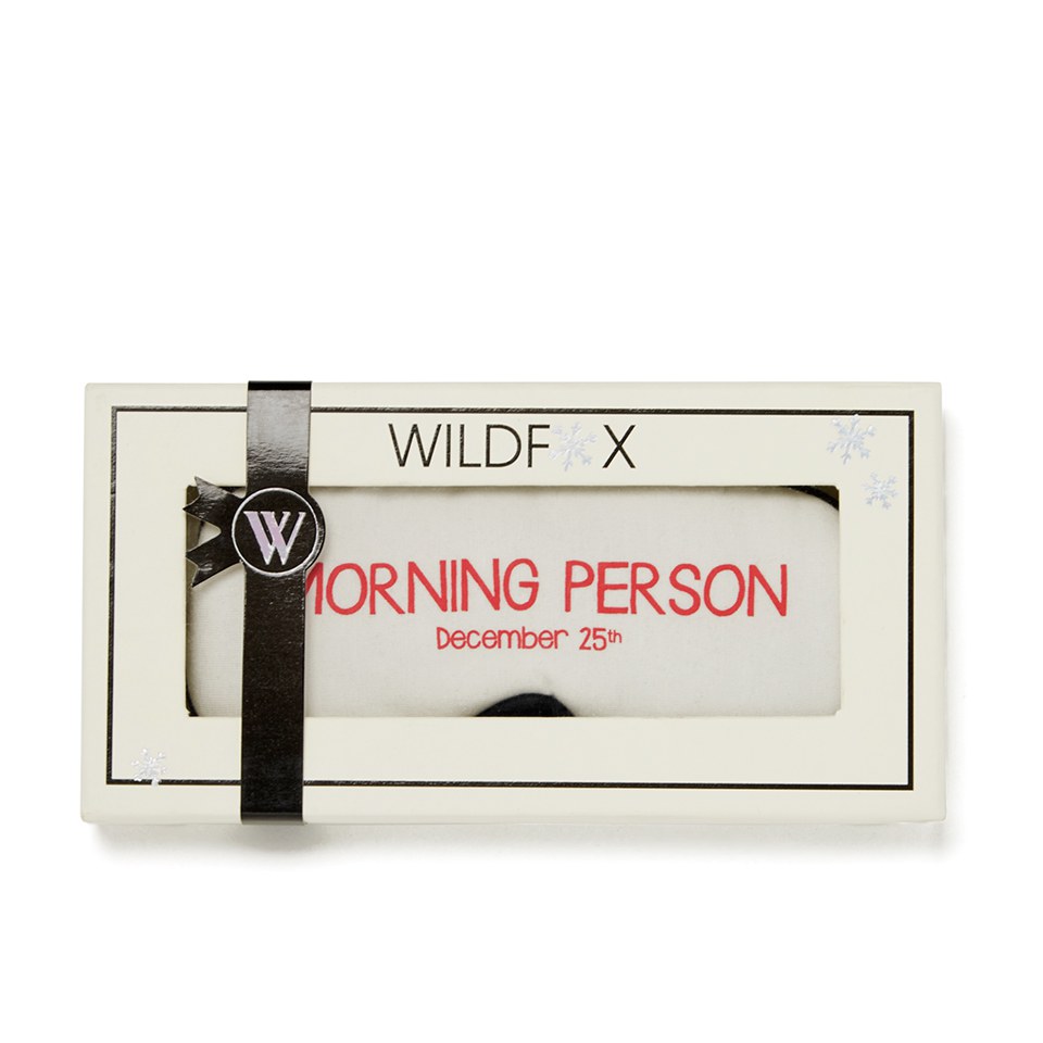 Wildfox Women's Morning Person Eye Mask - White