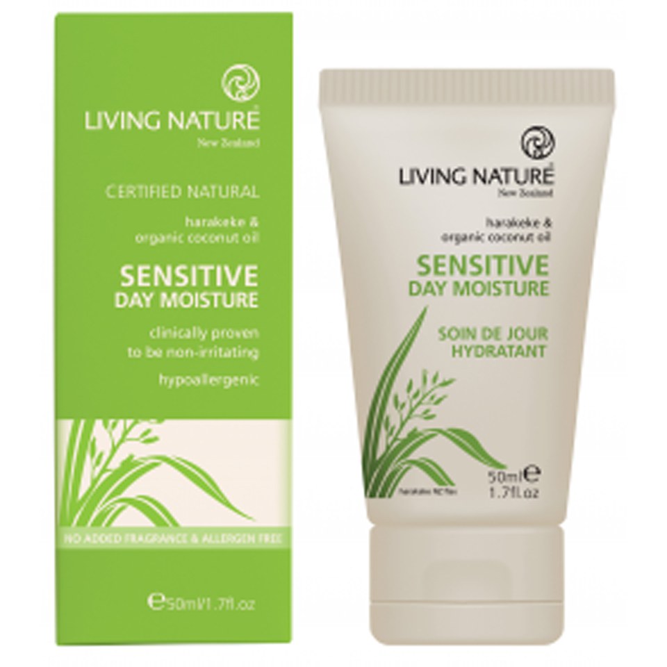 Crema de día Sensitive de Living Nature (50 ml)