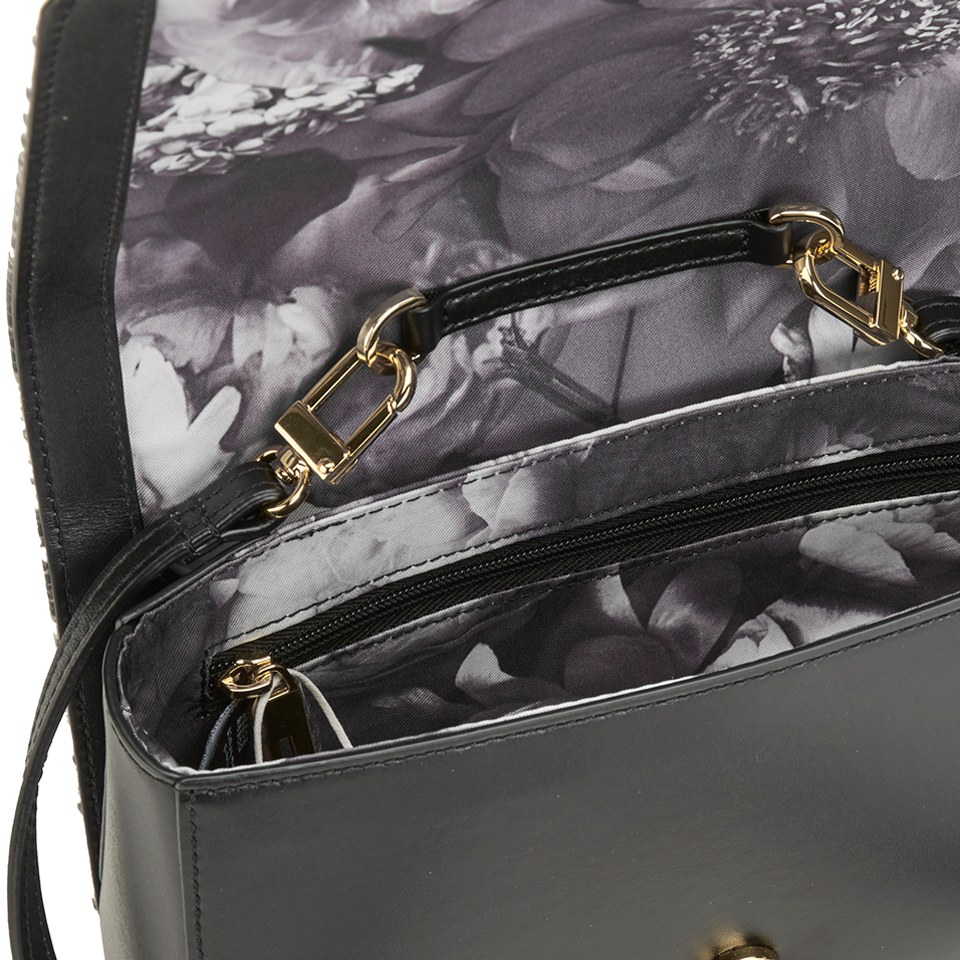 Ted Baker Women's Joy Contrast Trim Bow Cross Body Bag - Black Snake