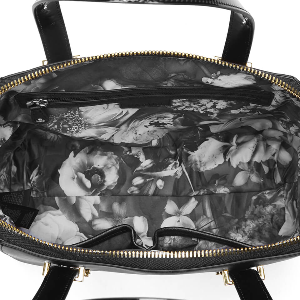 Ted Baker Women s Reina Adjustable Crosshatch Large Tote Bag Black