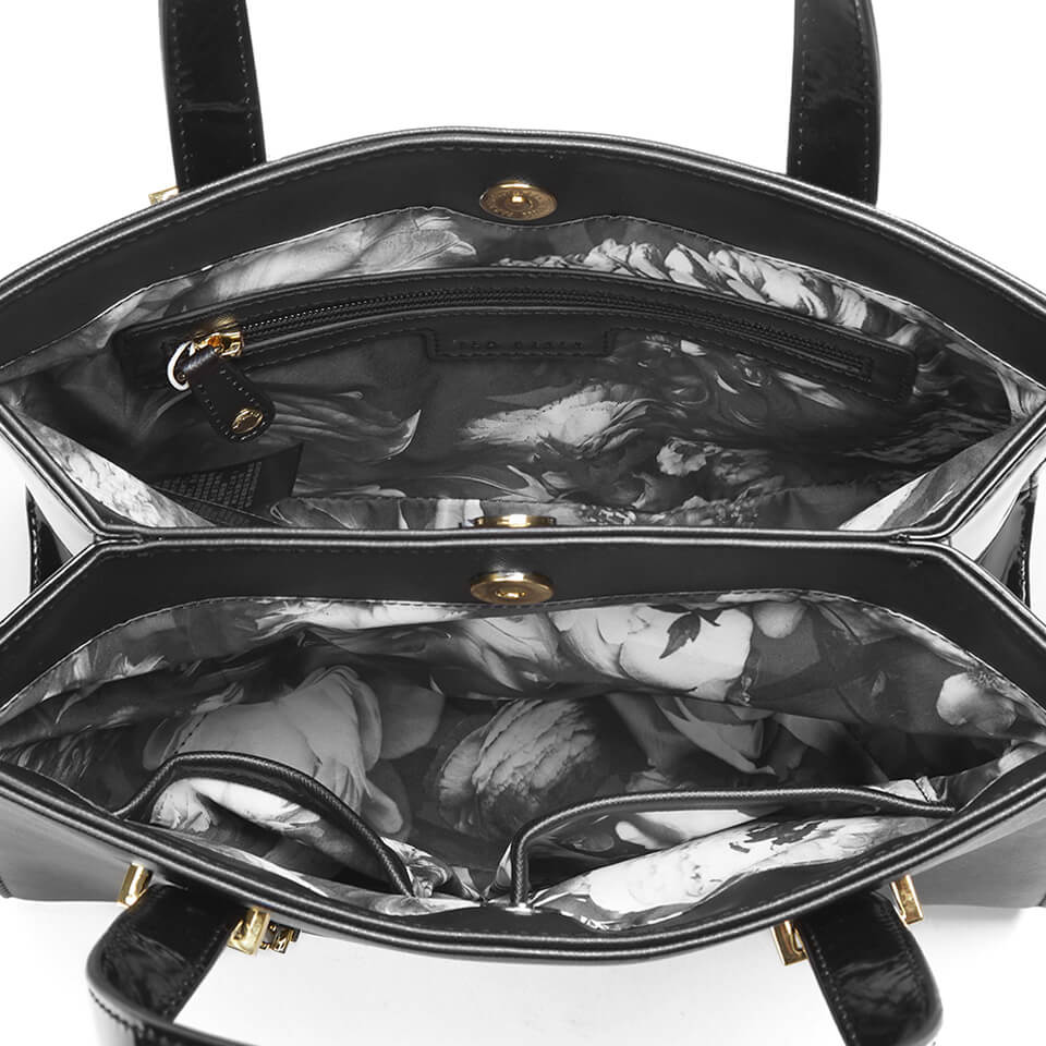 Ted Baker Women's Hilarey Adjustable Metallic Lady Bag - Black