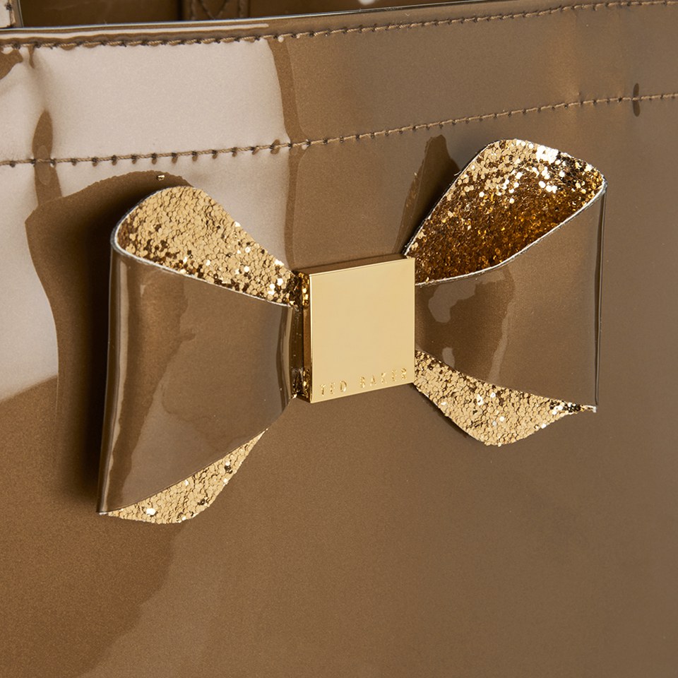 Ted Baker Women's Glicon Crystal Bow Large Icon Bag - Gold