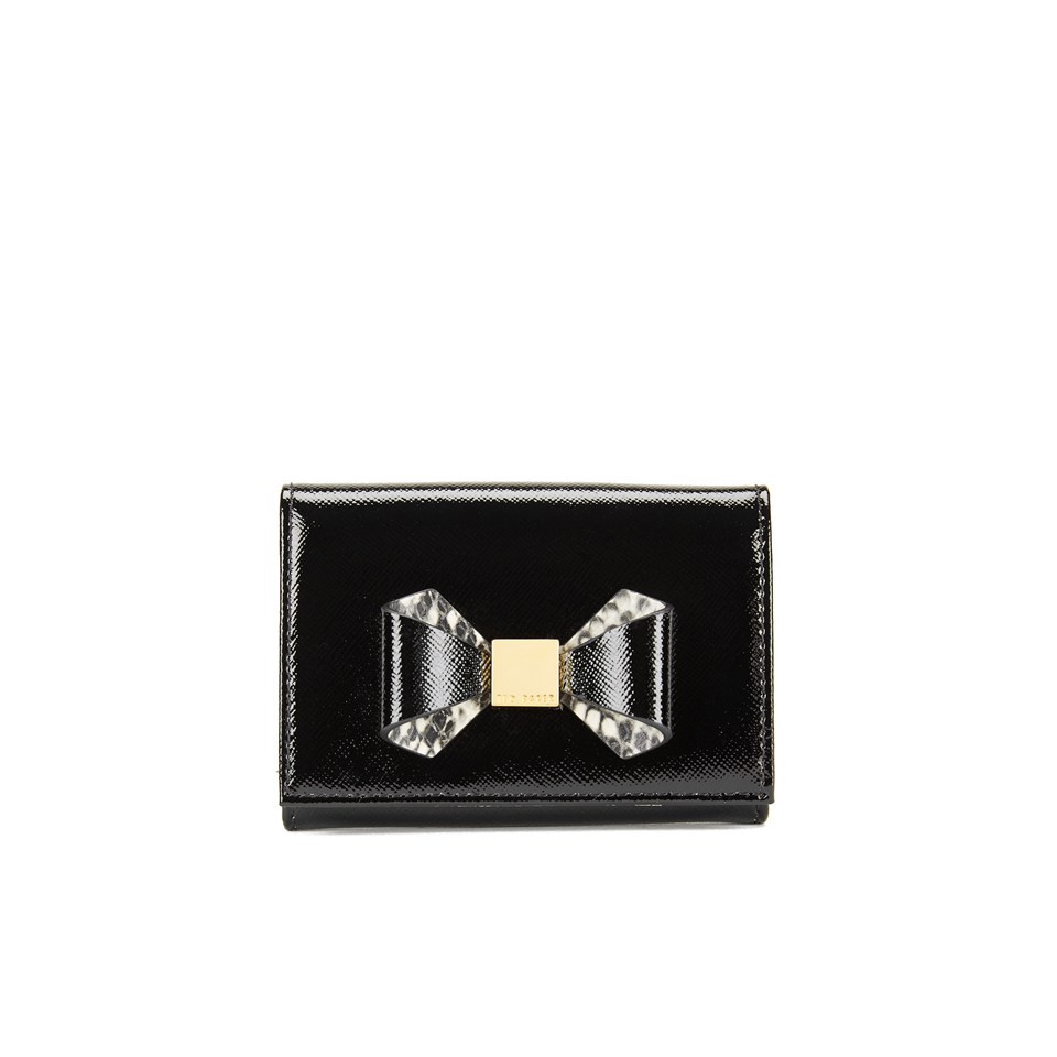 Ted Baker Women's Helli Metallic Bow Mini Purse - Black