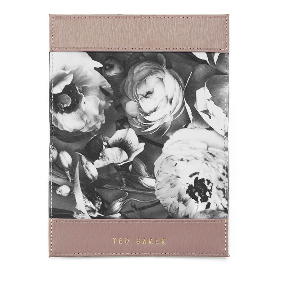Ted Baker Women's Alfio Crosshatch Travel Passport Set - Black