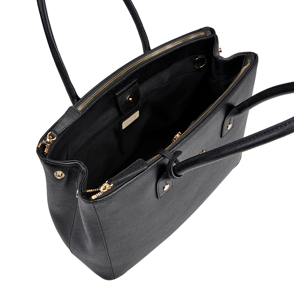 Furla Women's Linda Double Zip Tote Bag - Black