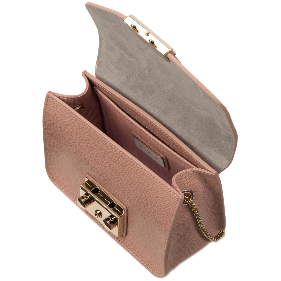 Furla Women's Metropolis Mini Cross Body Bag - Light Pink