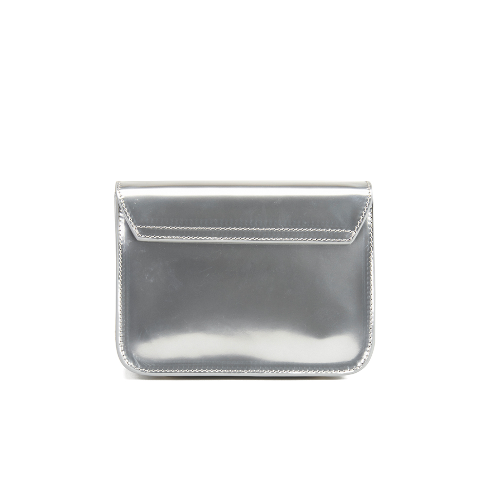 Furla Women's Metropolis Mini Cross Body Bag - Silver Metallic