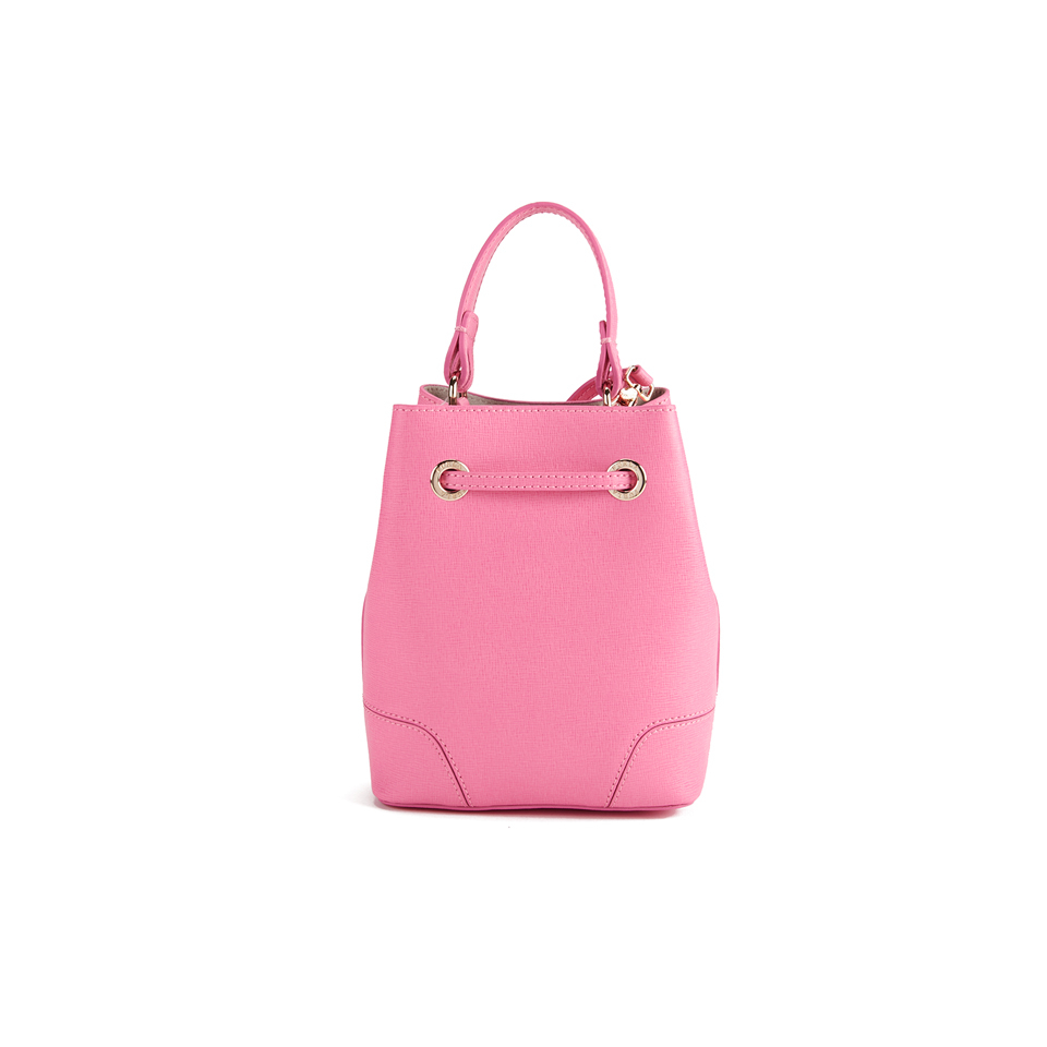 Furla Women's Stacy Mini Drawstring Bucket Bag - Pink