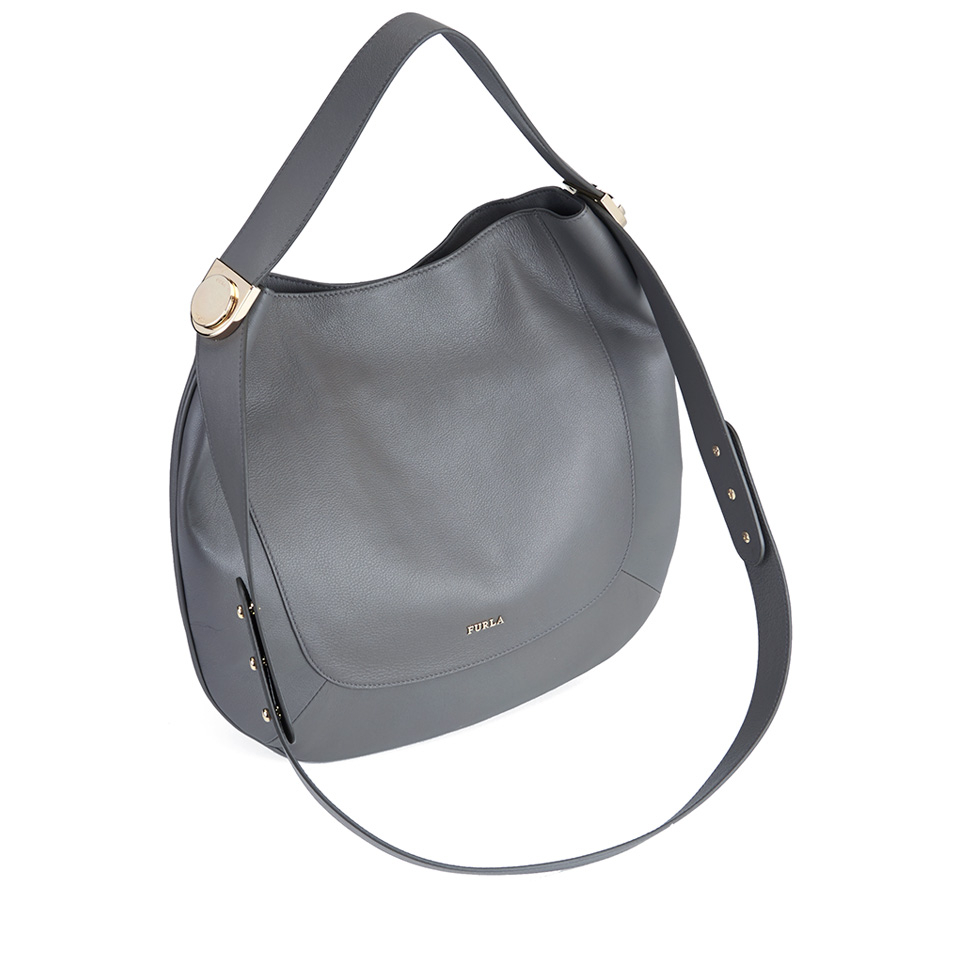 Furla Women's Luna Hobo Bag - Grey