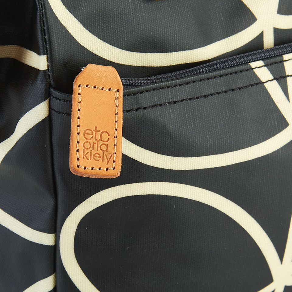 Orla Kiely Women's Stem Small Backpack - Black