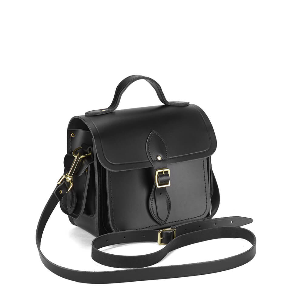 The Cambridge Satchel Company Women's Traveller Bag with Side Pockets - Black