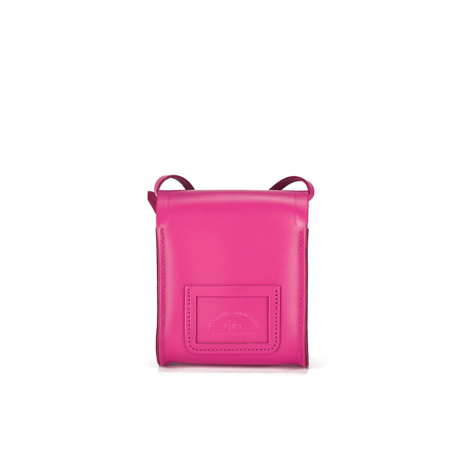 The Cambridge Satchel Company Women's Mini Push Lock Cross Body Bag - Fuchsia Pink